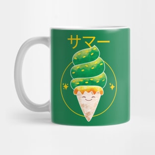 Green Tea Matcha Kawaii Ice cream Mug